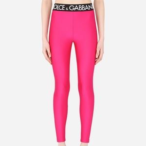 Dolce&Gabbana”Spandex leggings with branded elastic”